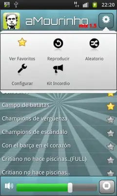 aMourinho android App screenshot 2